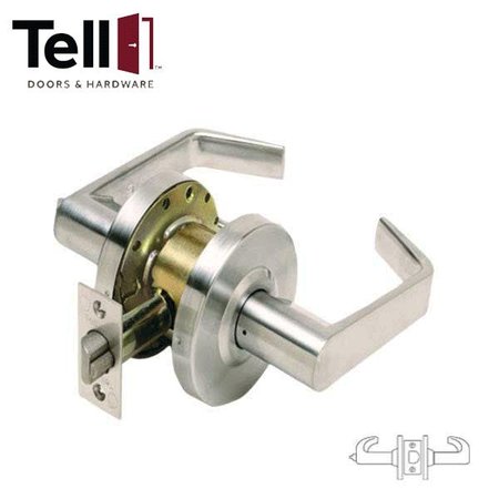 TELL LC2676 CTL -Cortland Grade 2 Lever - Privacy US26D TELL-CL100984